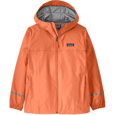 Patagonia Kinderen Torrentshell 3L Jas (Maat 130, Oranje)