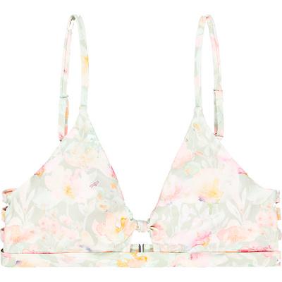 Picture Dames Kalta Print Triangle Bikini Bovenstukje (Maat XS, Groen)