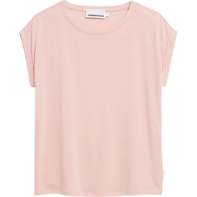 Armedangels Dames Jilaana T-Shirt (Maat L, licht roze)