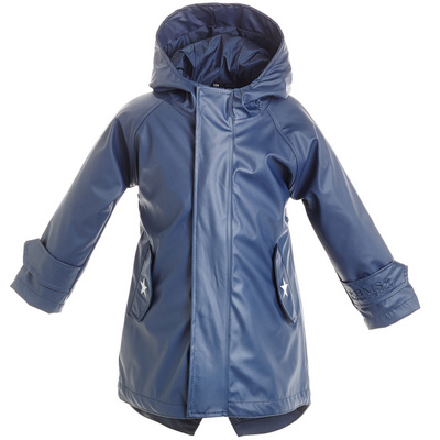 BMS Kinderen Hafencity Mantel (Maat 110, Blauw)