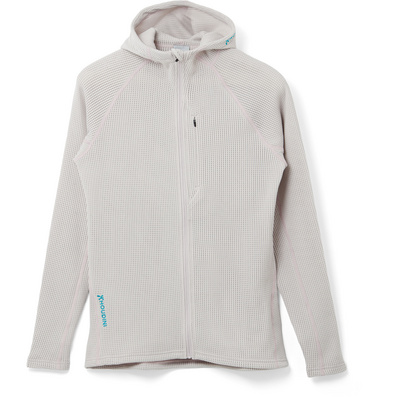 Houdini Dames Pace Flow Hoodie Vest (Maat XS, Grijs)