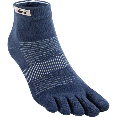 Injinji Run Original Weight Mini Crew Sokken (Maat 44.5 , Blauw)