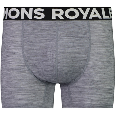 Mons Royale Heren Hold 'em Shorty Boxer (Maat XL, Grijs)