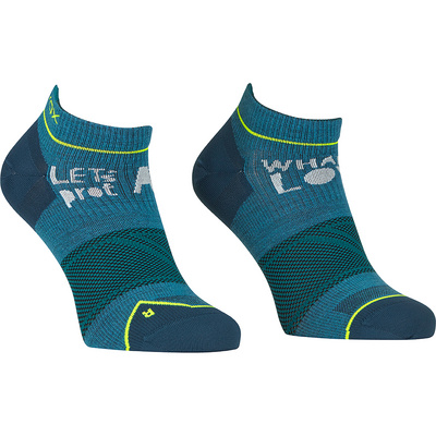 Ortovox Heren Alpine Light Low Sokken (Maat 45 , Blauw)
