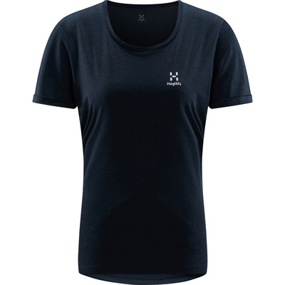 Haglöfs Dames Ridge Hike T-Shirt (Maat S, Blauw)