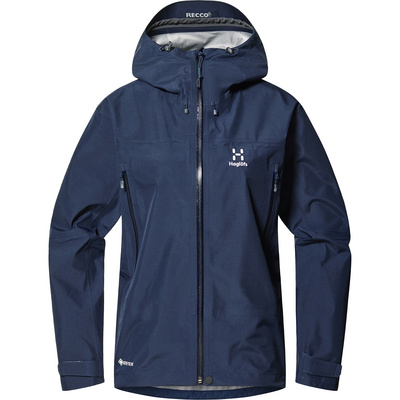 Haglöfs Dames Roc Flash GTX Jas (Maat S, Blauw)