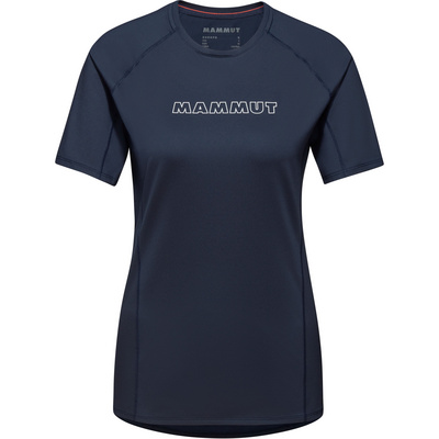 Mammut Dames Selun Fl Logo T-Shirt (Maat XL, Blauw)