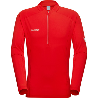 Mammut Heren Aenergy Fl Half Zip Longsleeve (Maat XXL, Rood)