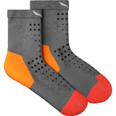 Salewa Dames Pedroc Merino Qrt Sokken (Maat 39 , Grijs)