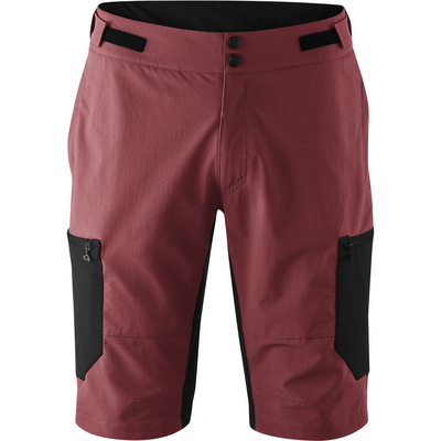 Gonso Heren Garzone Fietsbroek kort (Maat XXL, Rood)