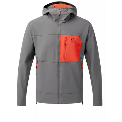Mountain Equipment Heren Arrow Hoodie Jas (Maat XXL, Grijs)