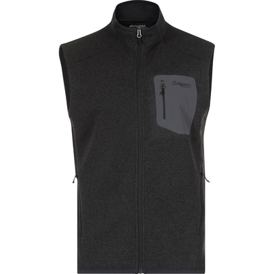 Bergans Heren Kamphaug Knitted Bodywarmer (Maat S, Grijs)