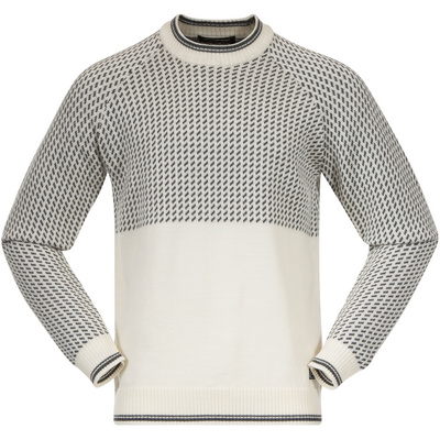 Bergans Heren Alvdal Wool Trui (Maat XL, Wit)