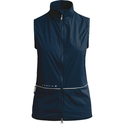 Martini Sportswear Dames Crest Bodywarmer (Maat XS, Blauw)