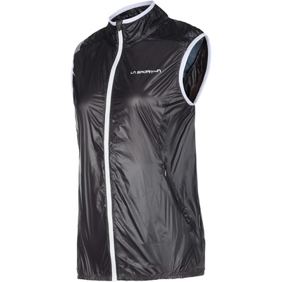 La Sportiva Dames Briza Windbreaker Bodywarmer (Maat S, Grijs)