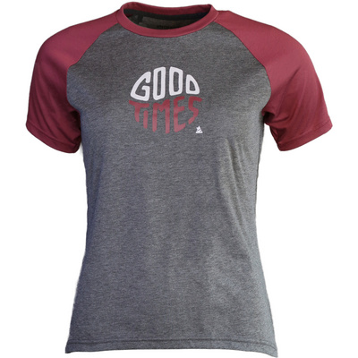 Zimtstern Dames Gooz T-Shirt (Maat XS, Grijs)