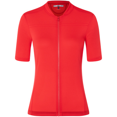 Castelli Dames Anima 4 wielershirt (Maat M, Roze)