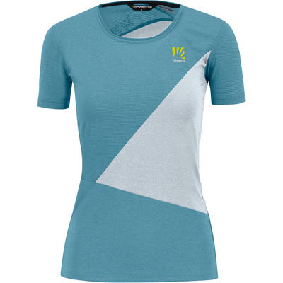 Karpos Dames Nuvolau T-Shirt (Maat XS, Blauw)