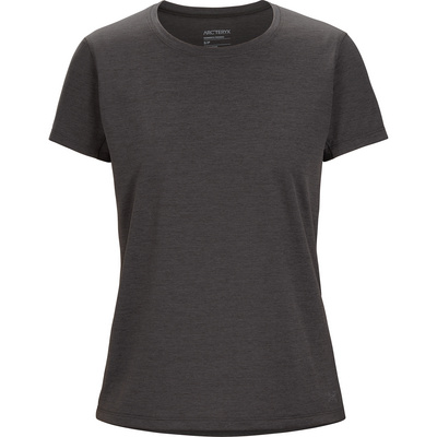Arcteryx Dames Taema Crew T-Shirt (Maat M, Zwart)