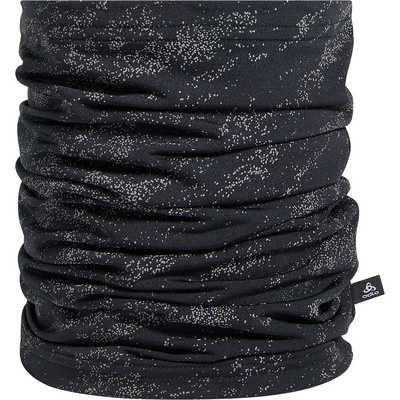 Odlo Serviette tubulaire Warm Eco Reflective (taille ONE SIZE, Noir)