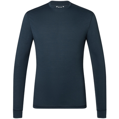 Super.Natural Homme T-shirt long Tundra175 (taille XL, Bleu)