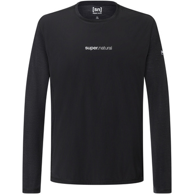 Super.Natural Heren Solution Hoodie Jas (Maat M, Zwart)