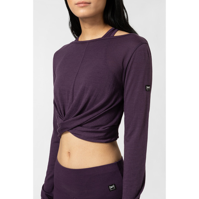 Super.Natural Dames Wrap Longsleeve