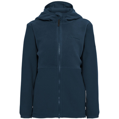 Vaude Kinderen Pulex Hoodie II Vest (Maat 104, Blauw)