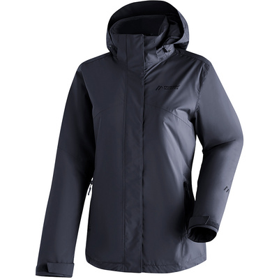 Maier Sports Dames Metor Therm Rec Jas (Maat M, Blauw)