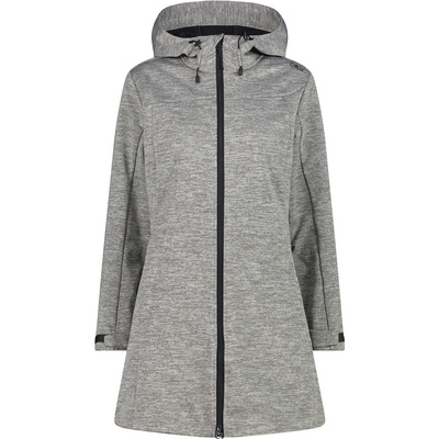 CMP Dames Hoodie Mantel (Maat XXS, Grijs)