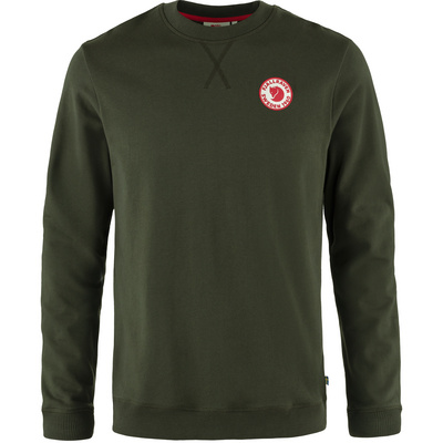 Fjällräven Heren 1961 Logo Badge Trui (Maat XXL, Olijf)