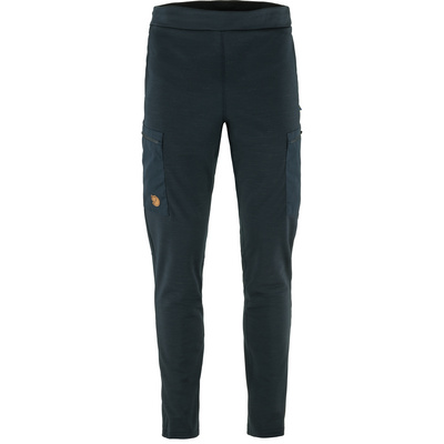 Fjällräven Heren Keb Fleece Broek (Maat XL, Blauw)