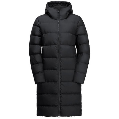 Jack Wolfskin Dames Frozen Palace Mantel (Maat XL, Zwart)