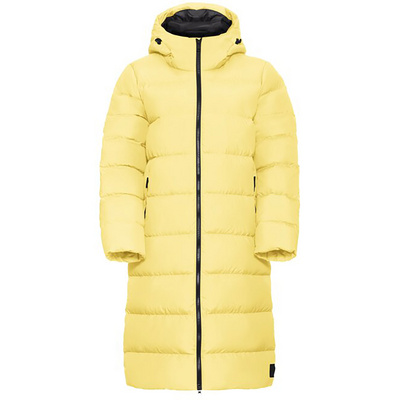 Jack Wolfskin Dames Frozen Palace Mantel (Maat M, Geel)