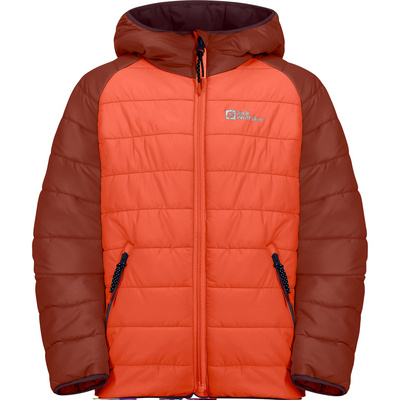 Jack Wolfskin Kinderen Zenon Jas (Maat 164, Oranje)