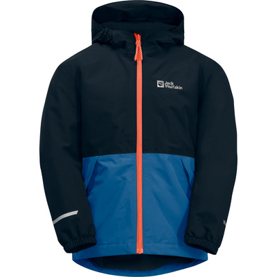 Jack Wolfskin Kinderen Snowy Days Jas (Maat 128, Blauw)