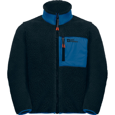 Jack Wolfskin Enfants Veste Ice Curl (taille 164, Bleu)