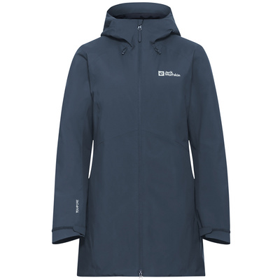 Jack Wolfskin Dames Heidelstein Ins Mantel (Maat M, Blauw)