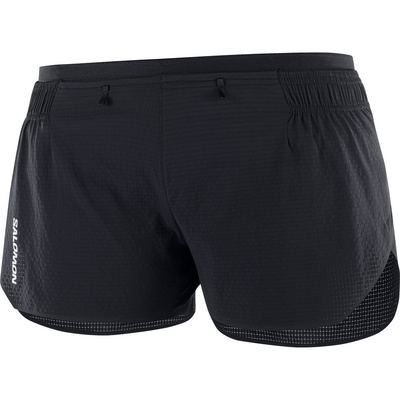 Salomon Femme Short Sense Aero 3'' (taille XL, Noir)