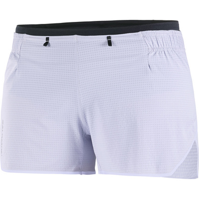 Salomon Dames Sense Aero 3'' Short (Maat XS, Blauw)