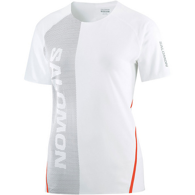 Salomon Dames S-Lab Speed T-Shirt (Maat M, Wit)
