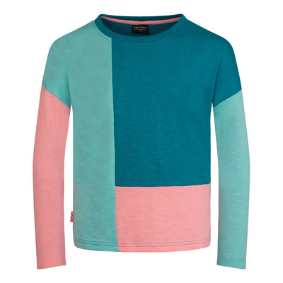 Trollkids Kinderen Verdal Longsleeve (Maat 110, Turquoise)