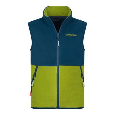 Trollkids Kinderen Kjerag Bodywarmer (Maat 140, Groen)
