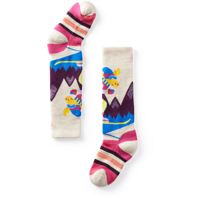 SmartWool Kinderen Full Cushion Mountain Moose Pattern OTC Sokken