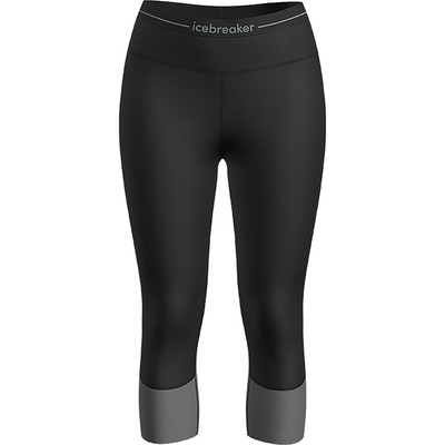 Icebreaker Femme Pantalon 200 ZoneKnit 3/4 (taille XS, Noir)