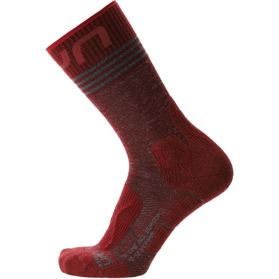 Uyn Dames Trekking One All Season Mid Sokken (Maat 41 , Rood)