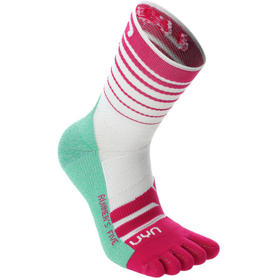 Uyn Dames Runner's Five Sokken (Maat 39 , Wit)