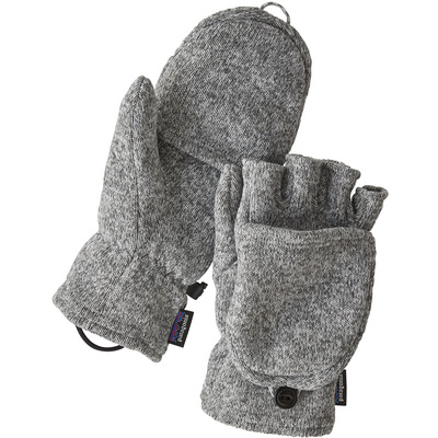 Patagonia Better Sweater Handschoenen (Maat XL, Wit)