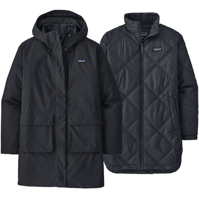 Patagonia Dames 3-in-1 Pine Bank Parka (Maat S, Blauw)