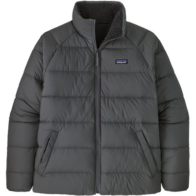 Patagonia Heren Reversible Silent Down Jas (Maat M, Grijs)